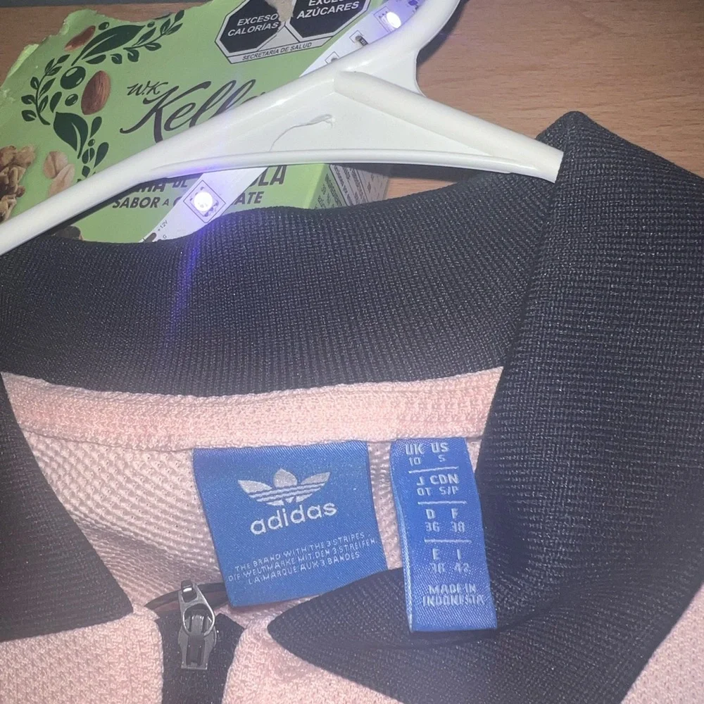 adidas zipper t-shirt like new - Picture 3 of 4